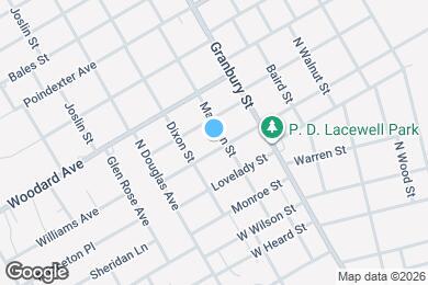 Map image of the property - 704 Williams Ave