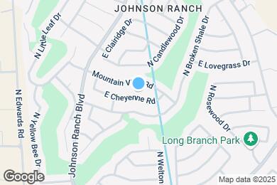 Map image of the property - 386 E Cheyenne Rd