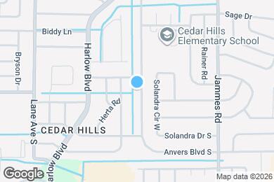 Map image of the property - 4602 Anvers Blvd