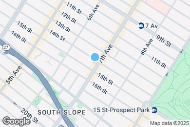 Map image of the property - 426 Seventh Avenue