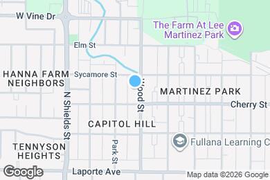 Map image of the property - 419 Wood St