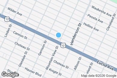 Map image of the property - 1303 Mountain View St