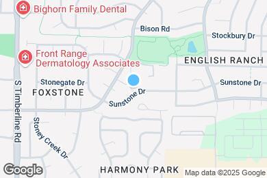 Map image of the property - 2466 Sunstone Dr