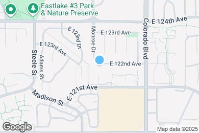 Map image of the property - 3570 E 122nd Ave