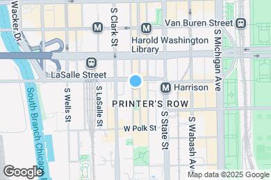 Map image of the property - 600 S Dearborn St