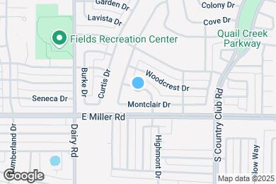 Map image of the property - 1110 Wycliff Dr