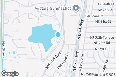 Map image of the property - 2800 Palmwood Ter