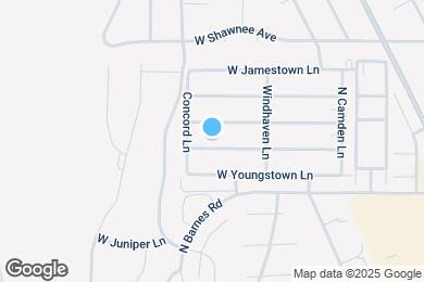 Map image of the property - 5820 W Yorktown Ln
