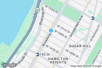 Map image of the property - Room in Shared 3 bed/1 bath home in Hamilton Heights