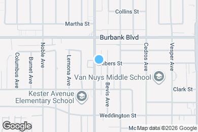 Map image of the property - 5460 Kester Ave