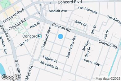Map image of the property - 1451 Santa Clara Ave