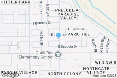 Map image of the property - 3358 E Wickieup Ln