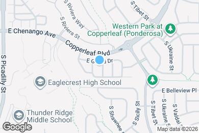 Map image of the property - 5031 S Rome St