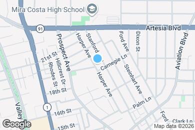 Map image of the property - 1710 Harper Ave