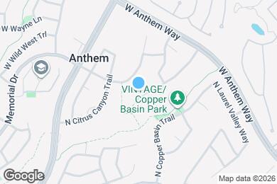 Map image of the property - 2348 W River Rock Ct