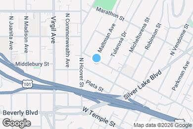 Map image of the property - 3522 Bellevue Ave