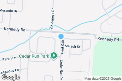 Map image of the property - 817 Bent Oak Dr