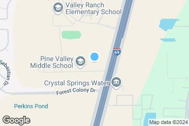 Map image of the property - The Pointe at Valley Ranch Town Center