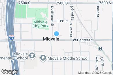 Map image of the property - 290 W Center St