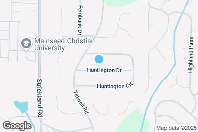 Map image of the property - 455 Huntington Dr