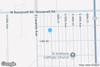 Map image of the property - 1322 S 51st Ave