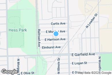 Map image of the property - 1120 E Harrison Ave