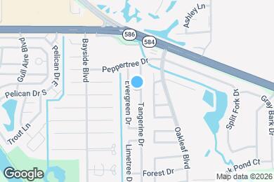 Map image of the property - 414 Tangerine Dr