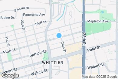 Map image of the property - 2542 Pine St