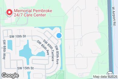 Map image of the property - 1251 SW 84th Ter