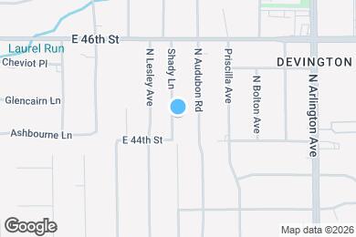 Map image of the property - 4427 Shady Ln
