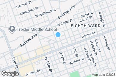 Map image of the property - 735 N 12th St