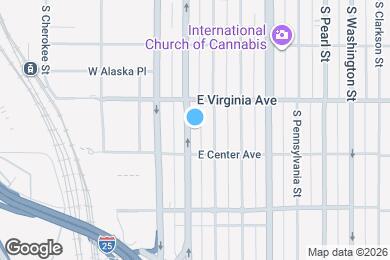 Map image of the property - 550 S Lincoln St