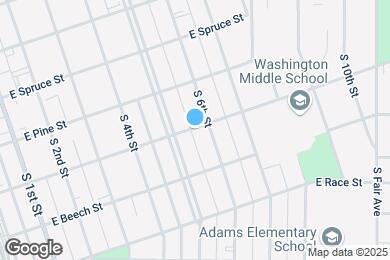 Map image of the property - 518 Maple St