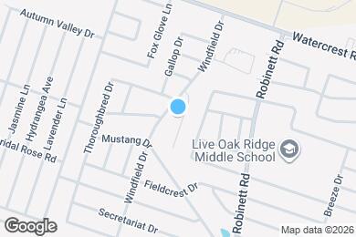 Map image of the property - 2701 Seabiscuit Dr