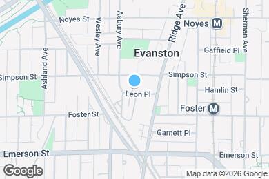 Map image of the property - 1229 Leon Pl