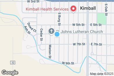 Map image of the property - 604 S Burg St