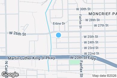 Map image of the property - 1956 W 25th St