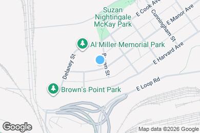 Map image of the property - 211 W Manor Ave
