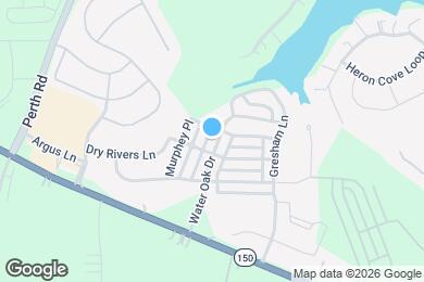 Map image of the property - 155 Water Oak Dr