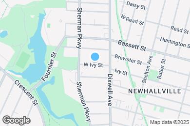 Map image of the property - 253 W Ivy St