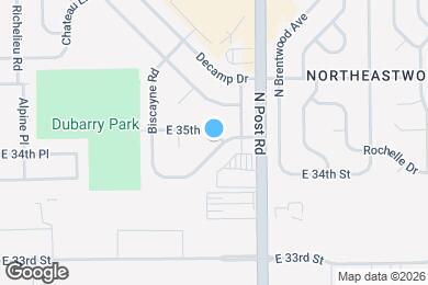 Map image of the property - 8858 Frontenac Rd