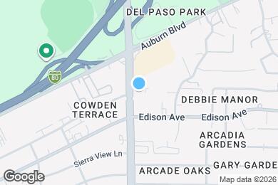Map image of the property - 3830 Watt Ave