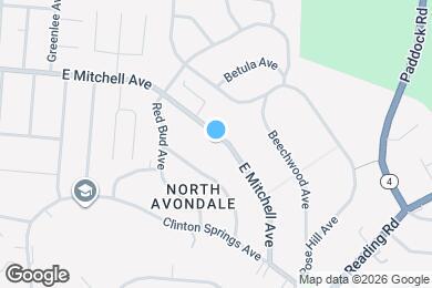 Map image of the property - 735 E Mitchell Ave