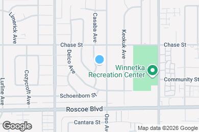 Map image of the property - 8420 Casaba Ave