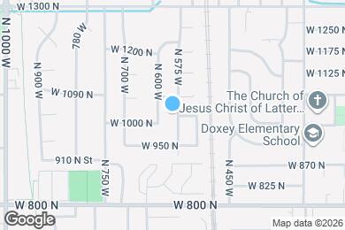 Map image of the property - 1027 N 575 W