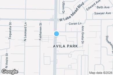 Map image of the property - 1858 N Decatur Blvd