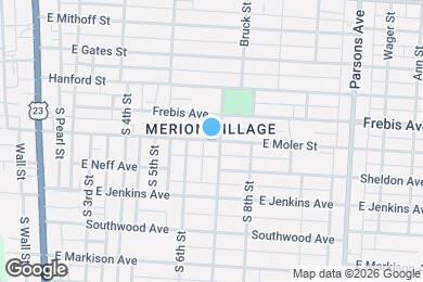 Map image of the property - 249 Eastern St