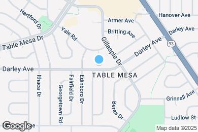 Map image of the property - 3595 Darley Ave