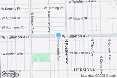 Map image of the property - 2357 N Kenneth Ave
