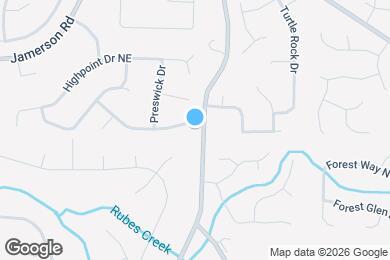 Map image of the property - 4944 Tremont Dr NE